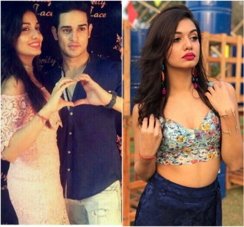 Divya Agarwal and Priyank Sharma promoting Splitsvilla Divya Agarwal