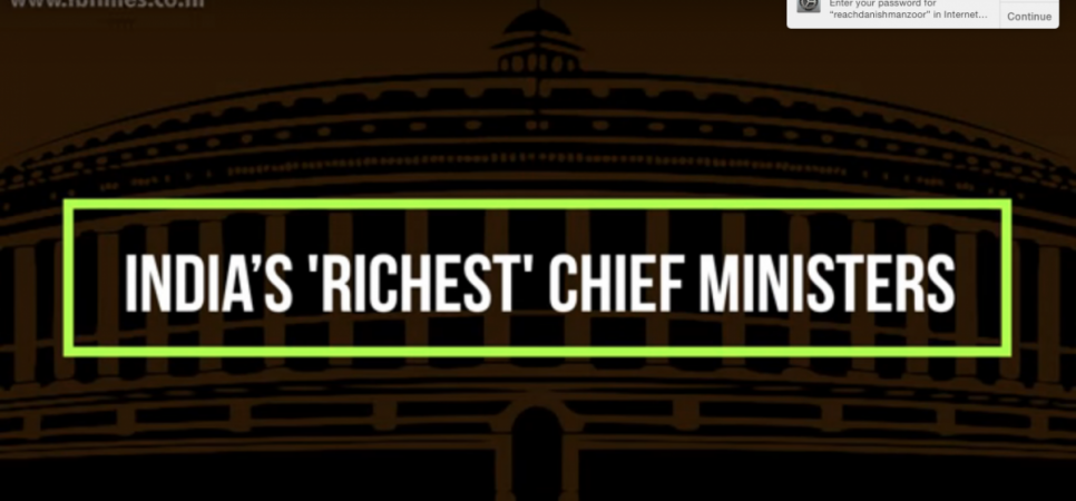 India's Richest CMs