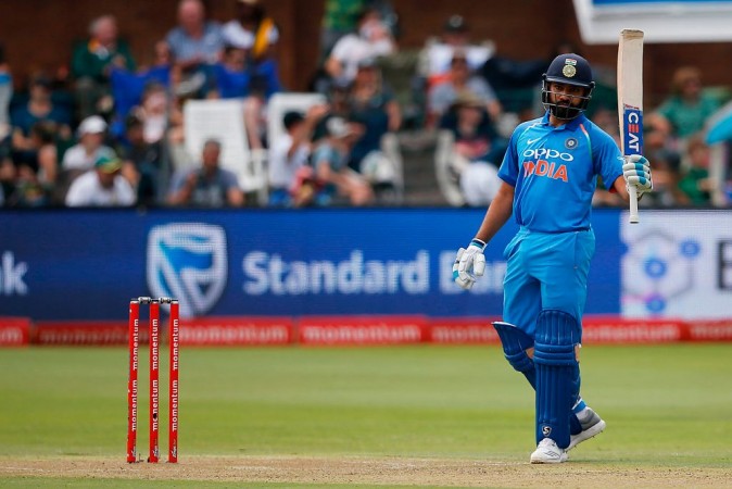 Rohit scored his first century in South Africa on Tuesday. Rohit Sharma