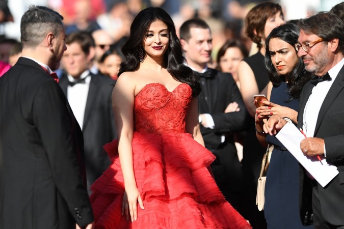 Aishwarya Rai attends the '120 Beats Per Minute (120 Battements Par Minute)' screening during the 70th annual Cannes Film Festival at Palais des Festivals on May 20, 2017 in Cannes, France. Aishwarya Rai Bachchan