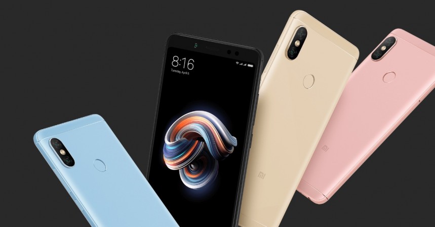 Xiaomi Redmi Note 5 Pro as seen on its official website