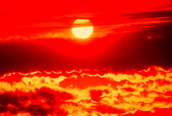 Earth at high risk of extreme weather events even if Paris Agreement commitments are met. extreme weather