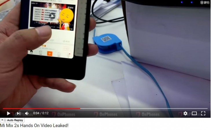 Xiaomi Mi Mix 2s leaks in video ahead of MWC 2018: Android flagship is shown to feature iPhone X-like gesture Xiaomi, Mi Mix 2S, Apple, iPhone X, gesture, support, recents