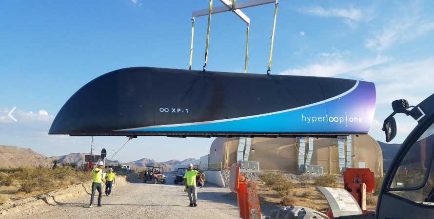 Hyperloop Transportation System developed by Hyperloop One Hyperloop Transportation System developed by Hyperloop One