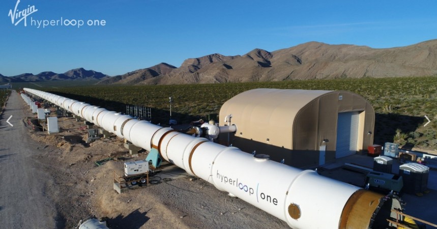 Hyperloop Transportation System developed by Hyperloop One Hyperloop Transportation System developed by Hyperloop One