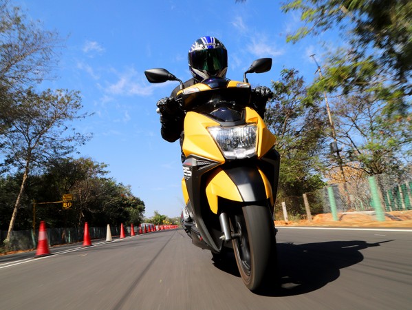 TVS Ntorq 125 is offered in four matte color options. TVS Ntorq 125