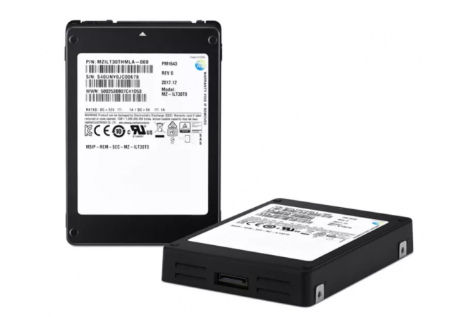 Samsung PM1643 30TB SSD Samsung PM1643 30TB SSD