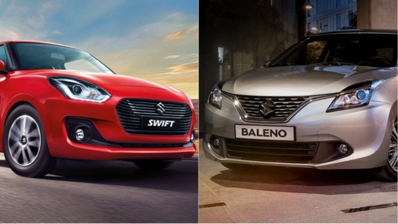 Both new Maruti Suzuki Swift and Baleno are based on the HEARTACT platform 2018 Maruti Suzuki Swift Vs Baleno