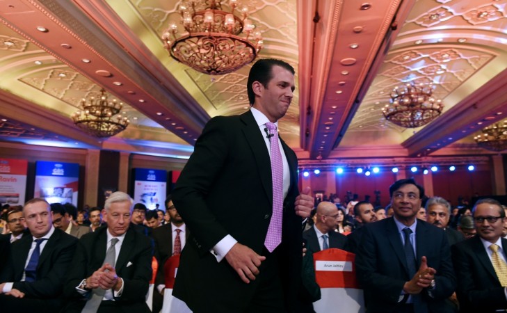 Donald Trump Jr. said he loved the Indian media and they were Donald Trump Jr