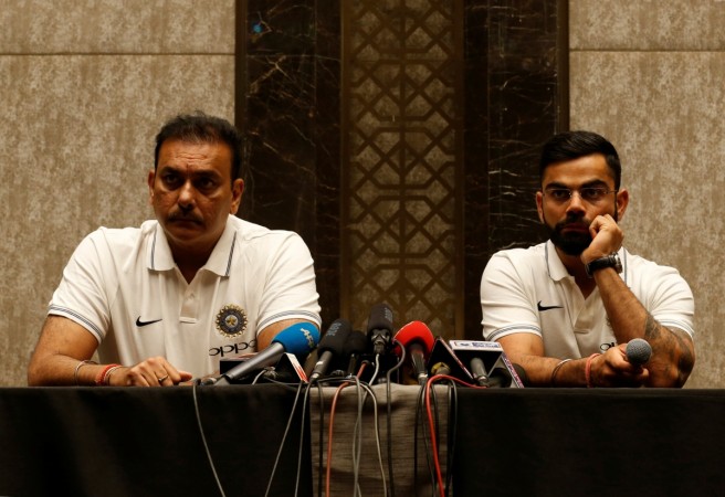 File photo of India cricket team head coach Ravi Shastri and captain Virat Kohli. Virat Kohli and Ravi Shastri