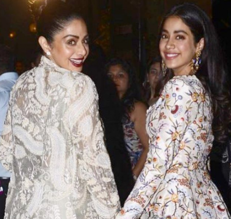 Sridevi, Janhvi Kapoor's last public outing: From video showing ...