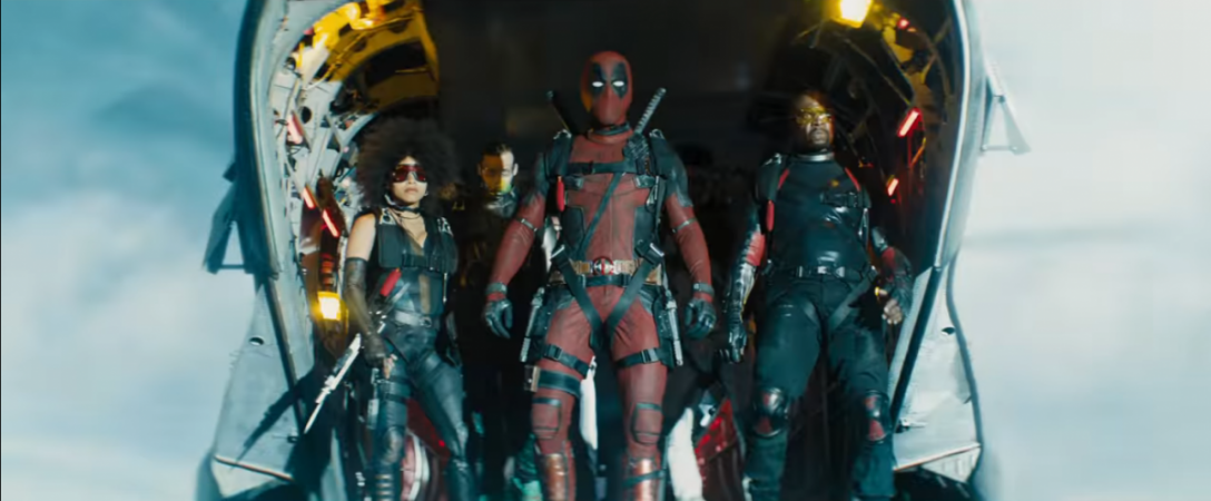 A still from the Deadpool 2 trailer. Deadpool 2
