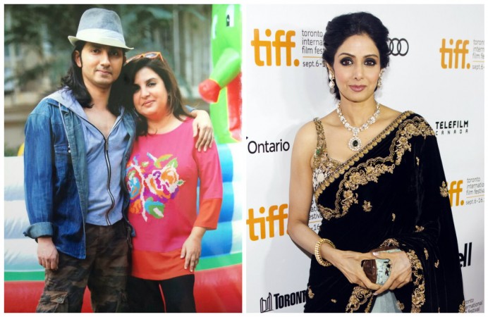Shirish Kunder, Farah Khan (left), Sridevi Shirish Kunder, Farah Khan (left), Sridevi