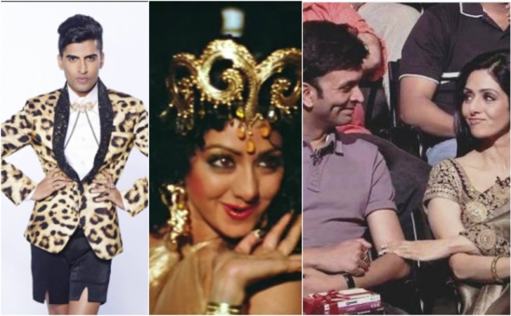 Sushant divgiker, Sridevi and Harish Iyer Sridevi