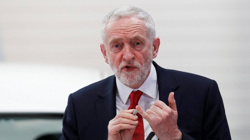 Labour party leader Jeremy Corbyn Labour party leader Jeremy Corbyn pledges new customs union