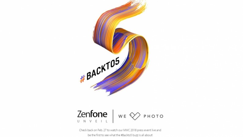 Asus Zenfone 5 MWC 2018 launch event is slated to go live at 19:30 CET local time in Barcelona on February 27. Asus Zenfone 5, Live Stream, MWC 2018, Mobile World Congress