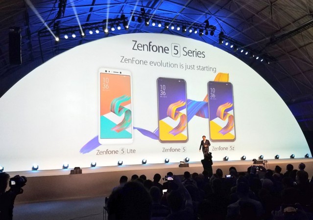 Asus Zenfone 5 series launched at MWC 2018 Asus Zenfone 5 series launched at MWC 2018