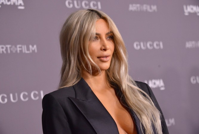 Kim Kardashian West attends the 2017 LACMA Art Film Gala Honoring Mark Bradford and George Lucas presented by Gucci at LACMA on November 4, 2017 in Los Angeles, California Kim Kardashian