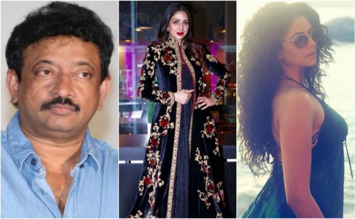 RGV, Sridevi and Kavita Kaushik Sridevi