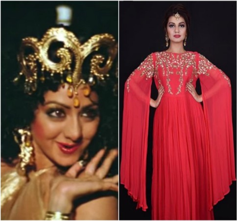 Sridevi and Divya Agarwal Sridevi
