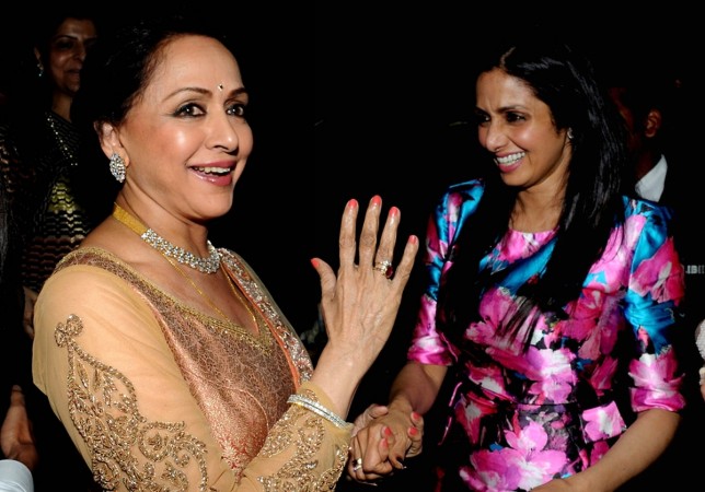 Sridevi and Hema Malini Sridevi