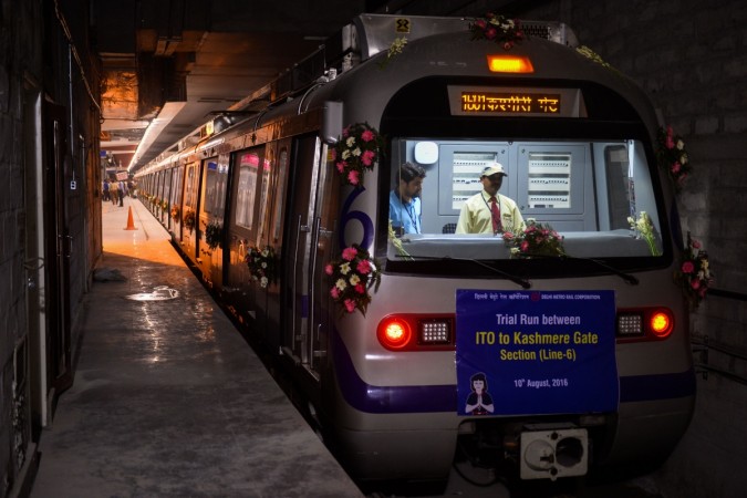 The incident happened in the Yellow Line of Delhi Metro. Delhi Metro