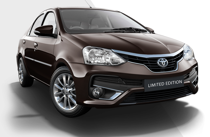 Toyota Platinum Etios Limited Edition gets new Phantom Brown color. Toyota Platinum Etios, toyota Etios