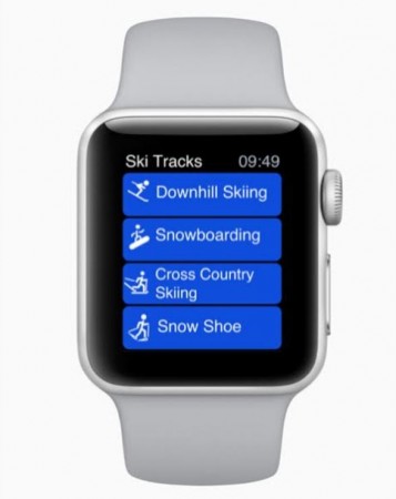 Slopes and Snow apps can be launched on Apple Watch Series 3 using just their voice command via Siri. Apple Watch, Snowboarding, Skiing, tracking