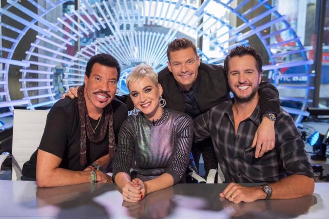 Lionel Richie, Katy Perry, Ryan Seacrest and Luke Bryan Lionel Richie, Katy Perry, Ryan Seacrest and Luke Bryan seen in American Idol page