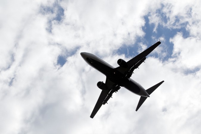 Representational picture: A scenic view of aircraft flying overhead Flight