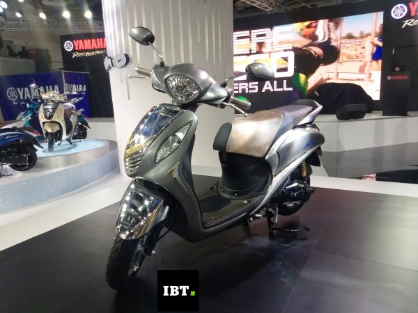 Yamaha also showcased a special edition of Fascino at the Auto Expo 2018. 2018 Yamaha Fascino