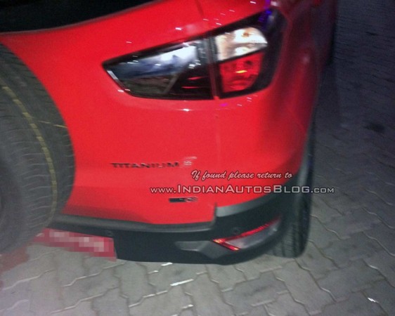 Titanium S model of the EcoSport is likely to be a top-spec variant. Ford EcoSport Titanium S