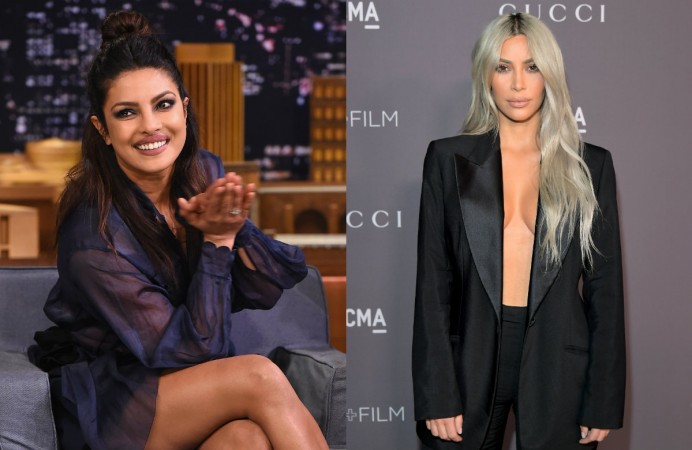 Priyanka Chopra and Kim Kardashian Priyanka Chopra, Kim Kardashian