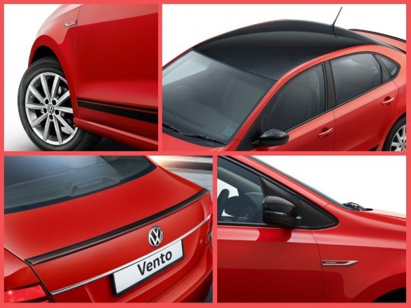 Volkswagen Vento Sport exterior detailing Volkswagen Vento Sport