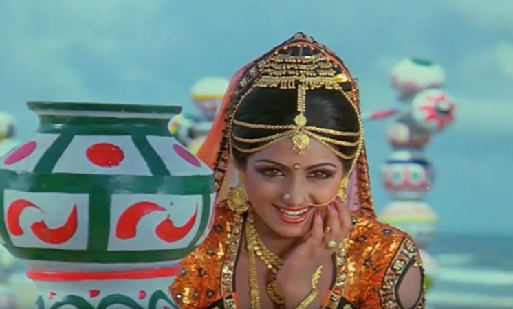 Sridevi in Himmatwala. Sridevi