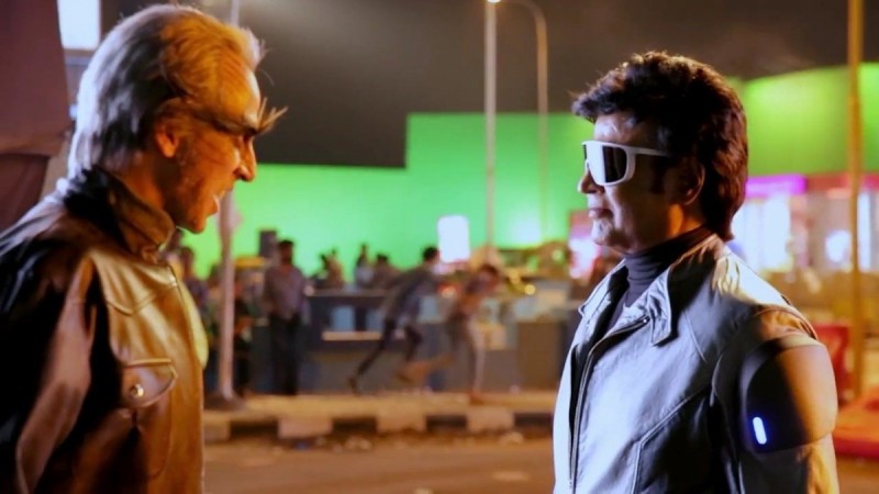 Rajinikanth and Akshay Kumar in 2.0 Rajinikanth and Akshay Kumar in 2.0