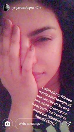 Priyanka Chopra Instagram story Priyanka Chopra