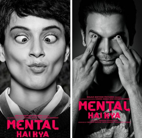 Mental Hai Kya First Look, starring Kangana Ranaut and Rajkummar Rao Kangana Ranaut