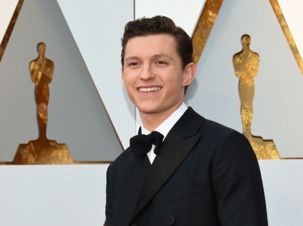 Actor Tom Holland arrives for the 90th Annual Academy Awards on March 4, 2018, in Hollywood, California. Tom Holland, Oscars 2018, James Bond