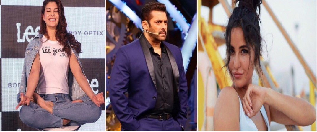 Salman Khan, Katrina Kaif, Jacqueline Fernandez and Varun Dhawan in ABCD 3? In picture: Jacqueline Fernnadez (left), Salman Khan and Katrina Kaif Salman Khan, Katrina Kaif, Jacqueline Fernandez and Varun Dhawan in ABCD 3?