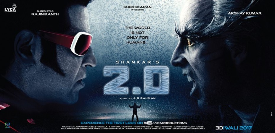Rajinikanth and Akshay Kumar in 2.0 Rajinikanth and Akshay Kumar in 2.0