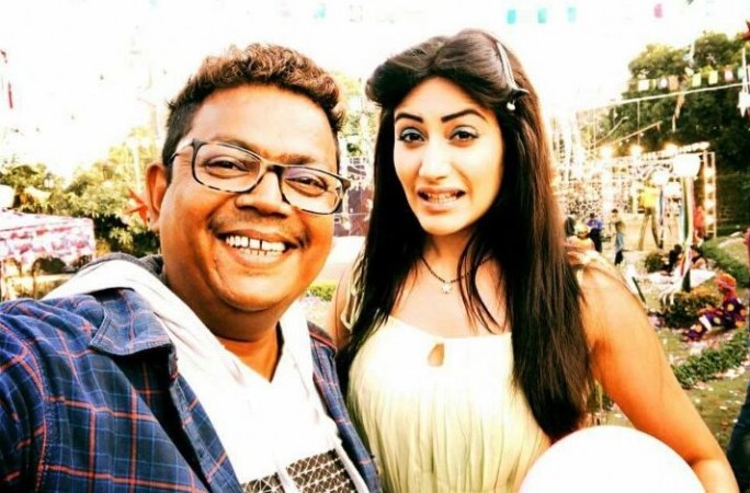 Ishqbaaaz supervising producer Sanjay Bairagi commits suicide. In picture: Late Sanjay Bairagi and Ishqbaaaz actress Surbhi Chandna Ishqbaaaz supervising producer Sanjay Bairagi commits suicide