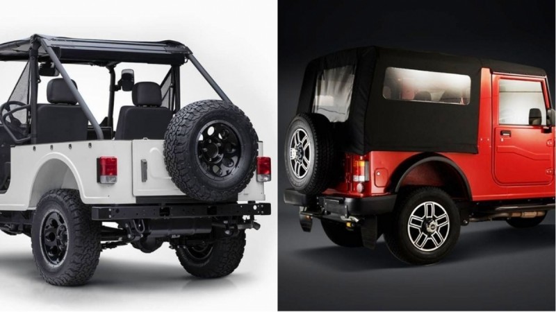 Mahindra Thar vs Roxor Mahindra Thar vs Roxor
