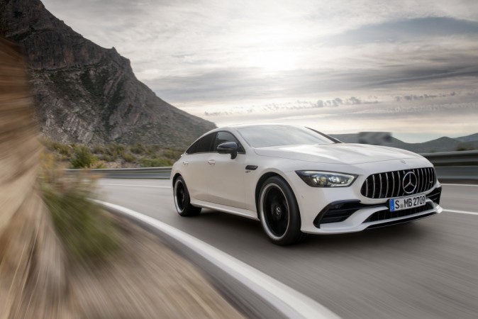 Mercedes-AMG GT 4-Door Coupe was unveiled at Geneva Motor Show. Mercedes-AMG GT 4-Door Coupe