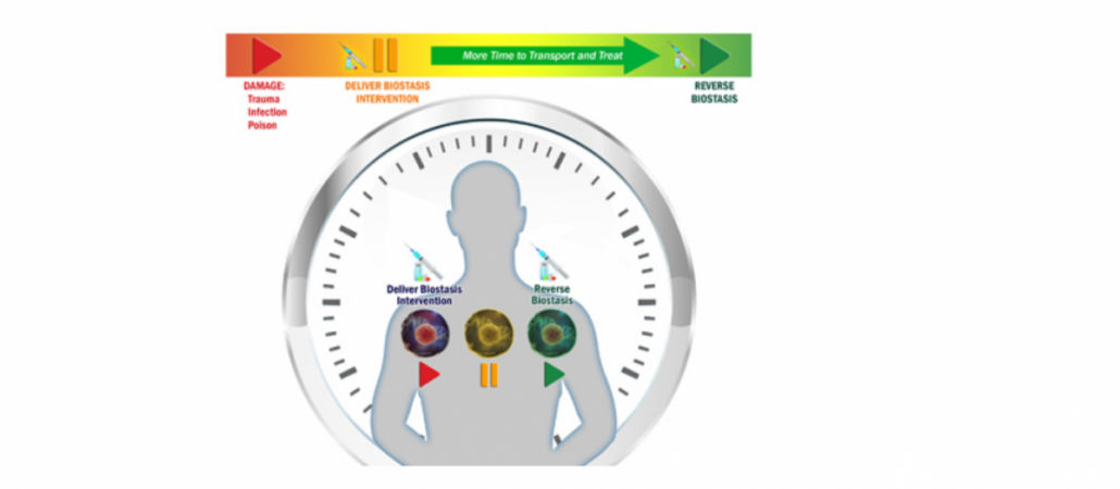 Biostasis program envisions to increase the life expectancy of a critically injured soldier. Biostasis Program, US Department of Defense (DOD) , Defense Advanced Research Projects Agency (DARPA)