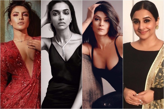 Priyanka Chopra, Deepika Padukone, Sushmita Sen, Vidya Balan Priyanka Chopra, Deepika Padukone, Sushmita Sen, Vidya Balan