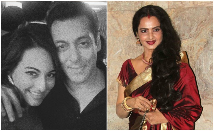 Sonakshi Sinha, Salman Khan, Rekha Sonakshi Sinha, Salman Khan, Rekha