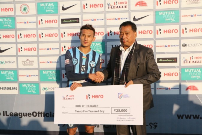 Chencho Gyeltshen is the top-scorer for league leaders Minerva Punjab. Chencho Gyeltshen