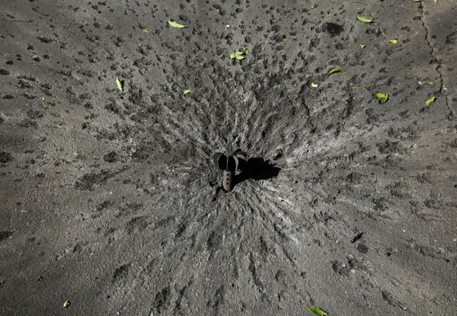 Representative image of a mortar bomb Mortar Bomb