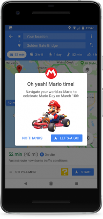 Putting Mario on the Map